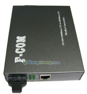 F-COM 10/100M内置式多模光纤收发器 构筑高效通信桥梁